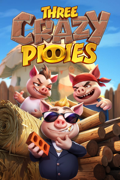 Three Crazy Piggies