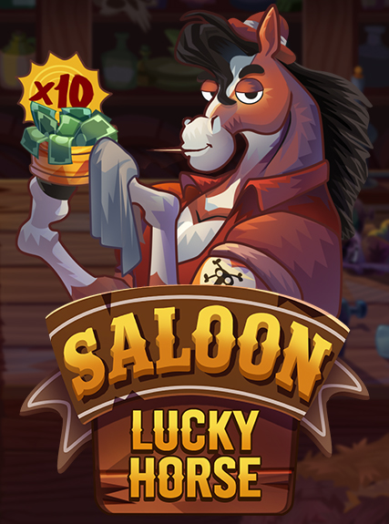 Saloon Lucky Horse