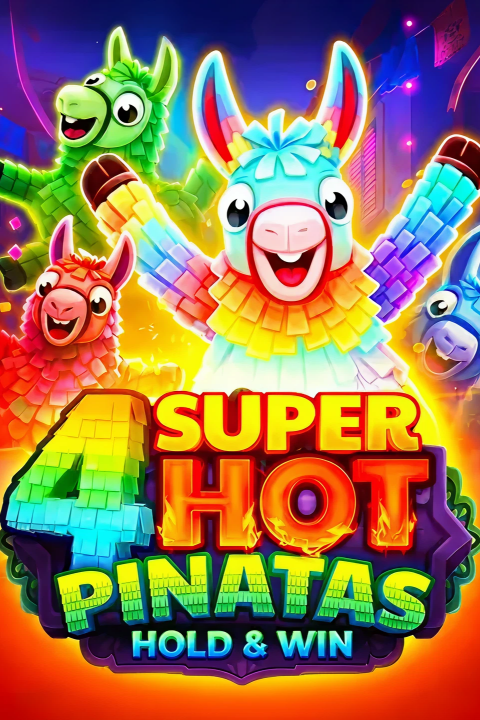 4 Super Hot Pinatas: Hold&Win