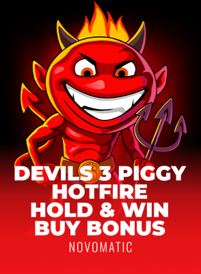 Devils 3 Piggy Hotfire Hold & Win Buy Bonus